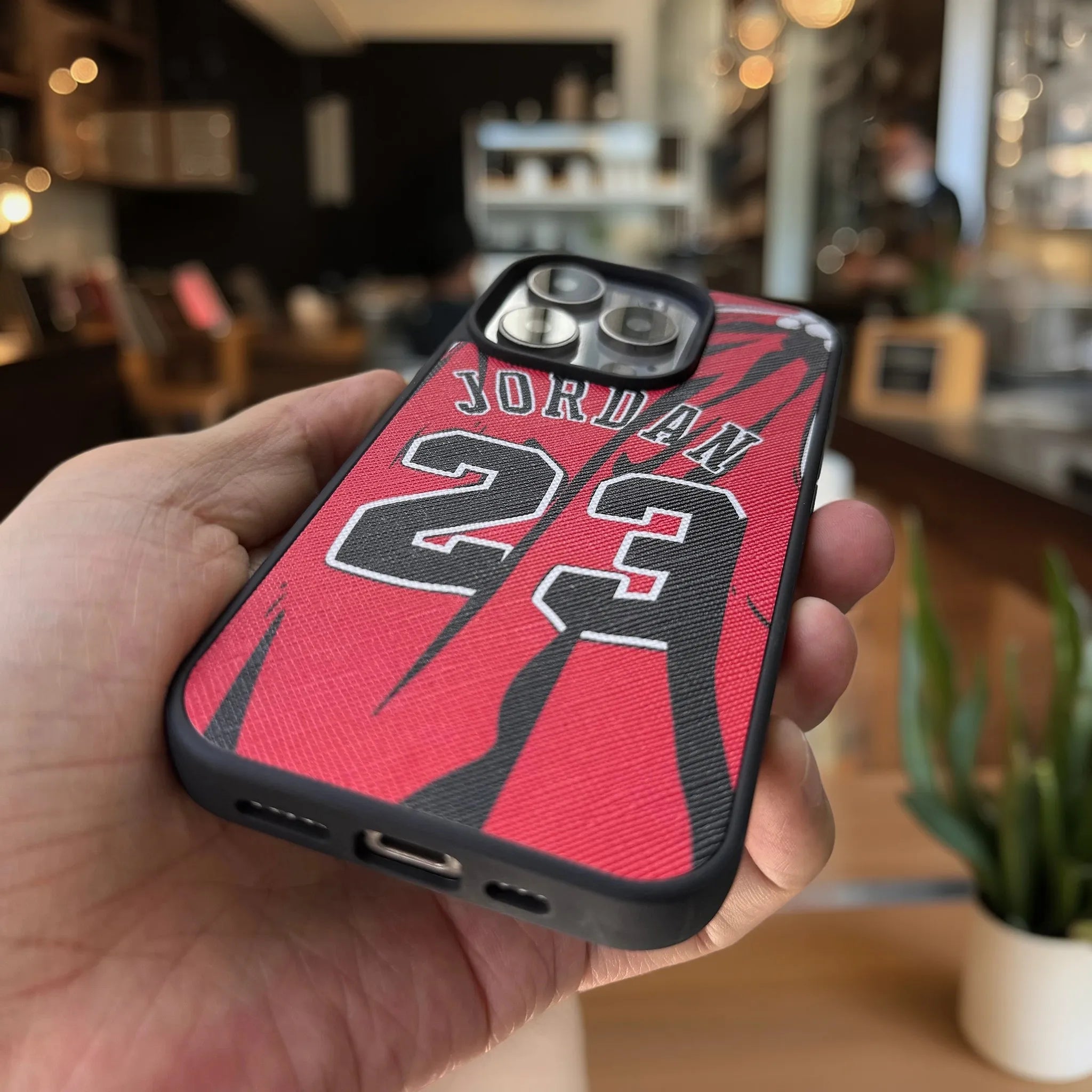 iPhone Basketball Leather Sport Case