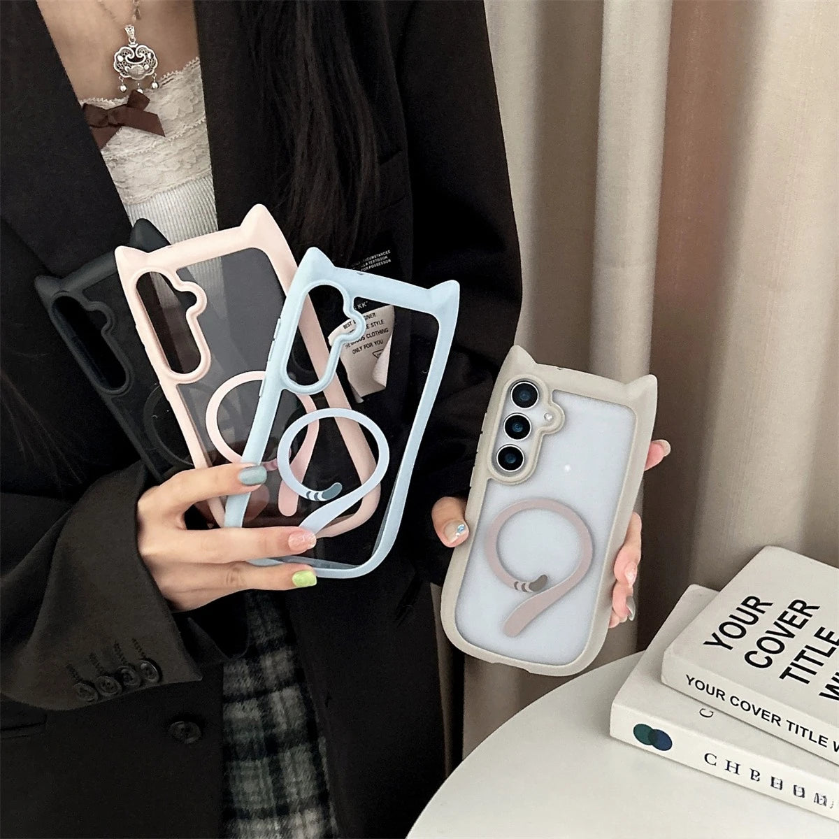 Cat Ear Samsung Galaxy Case