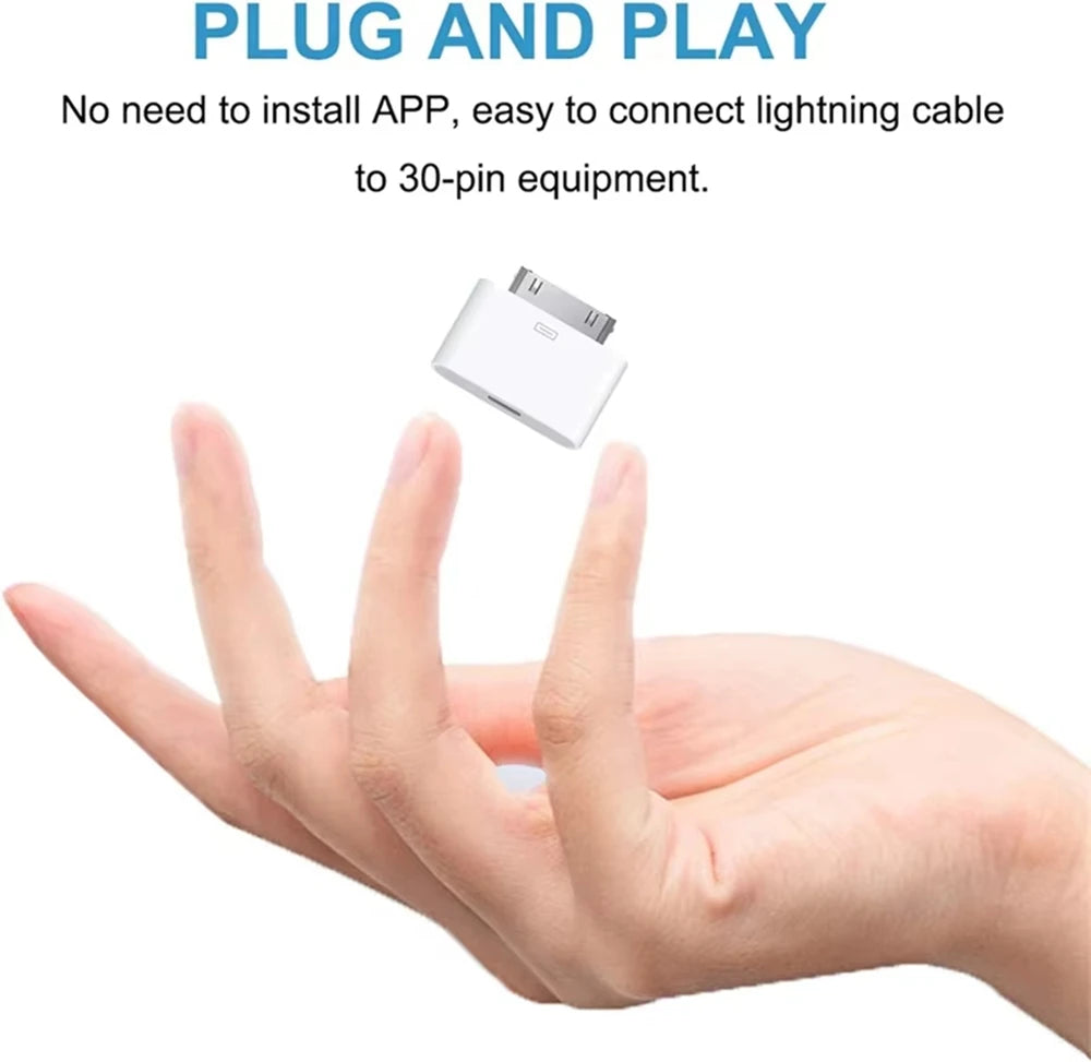 USB-C / Lightning to 30-Pin Adapter
