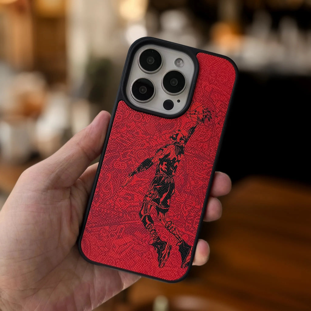 iPhone Basketball Leather Sport Case