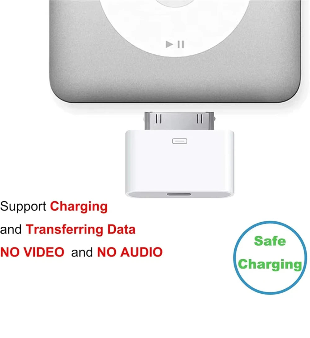USB-C / Lightning to 30-Pin Adapter