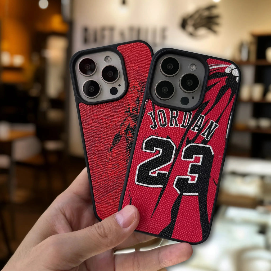 iPhone Basketball Leather Sport Case