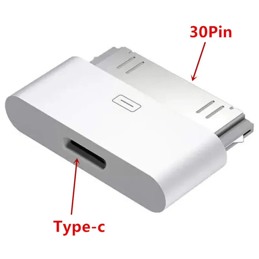 USB-C / Lightning to 30-Pin Adapter