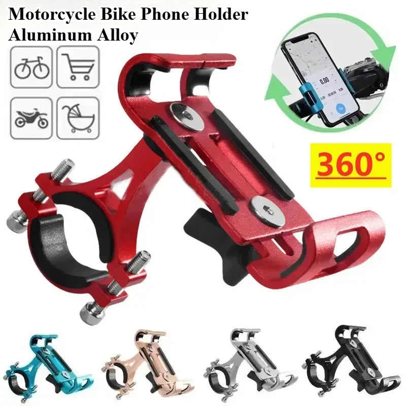 360° Metal Bike Phone Mount