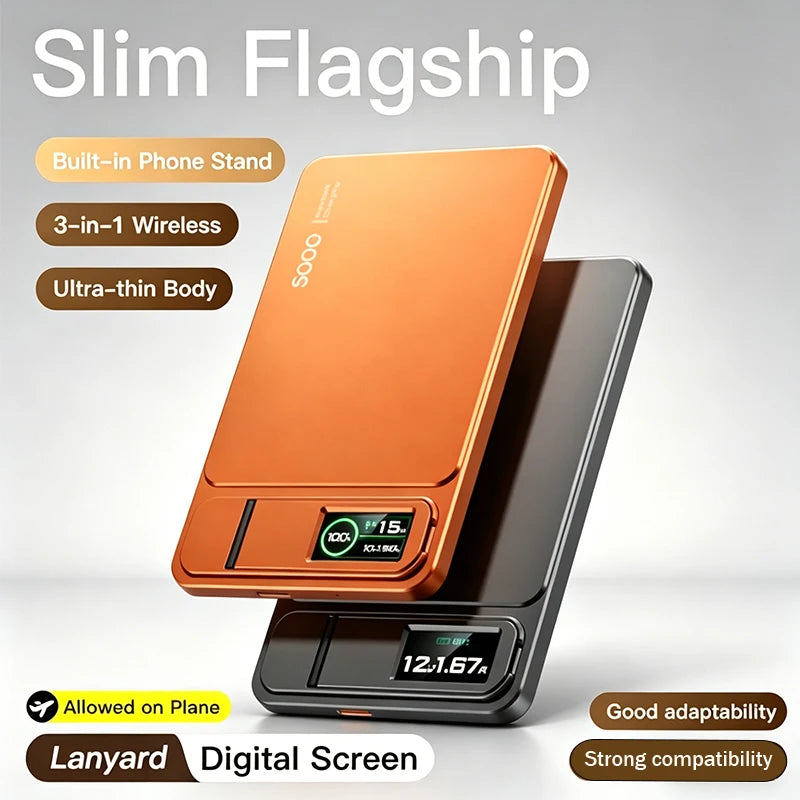 W05 MagSafe Slim Power Bank 5000mAh